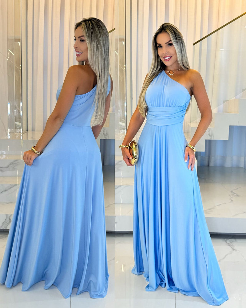 Vestido Séfora Azul Bebê 93150