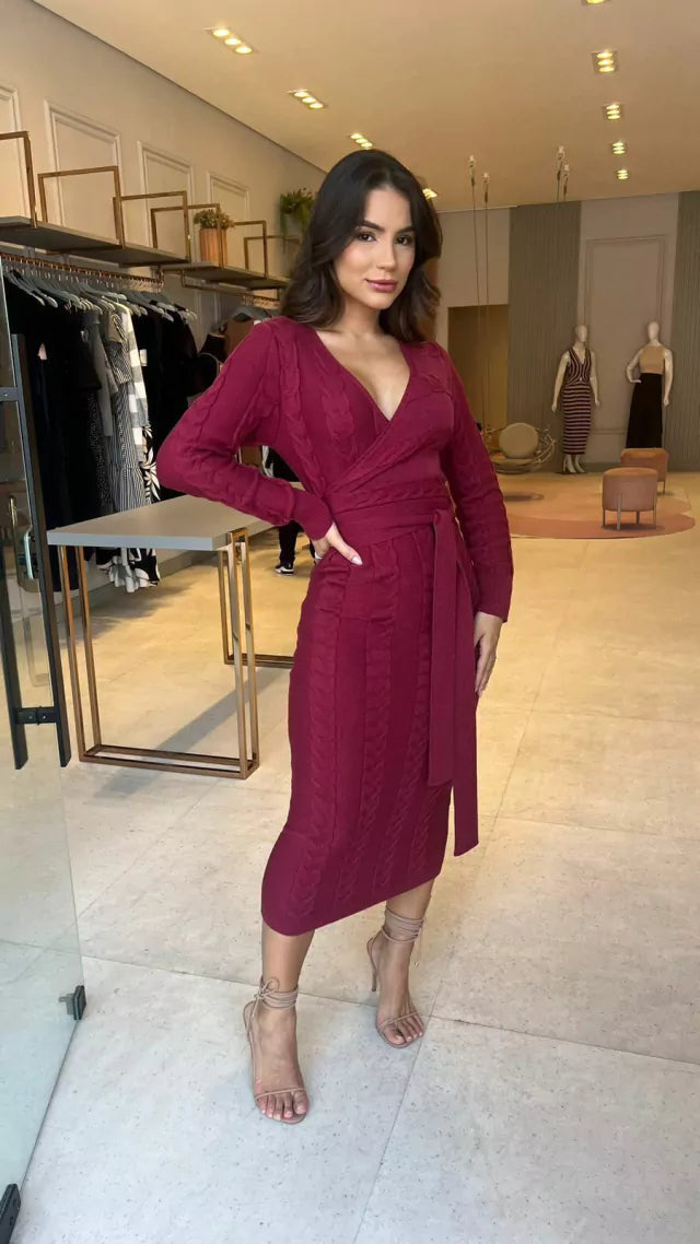 VESTIDO TRANSPASSADO GEORGIA