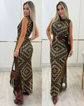 Vestido Léia Gola Alta