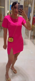 VESTIDO ALFAIATARIA PREMIUM + BRINDE